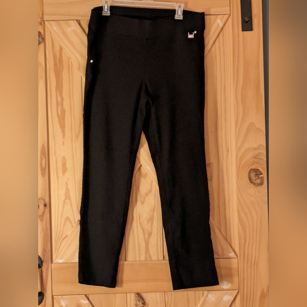 Size 18 black work pants textured